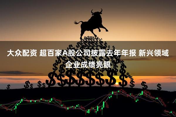 大众配资 超百家A股公司披露去年年报 新兴领域企业成绩亮眼
